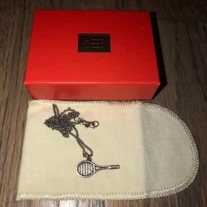 James Avery Tennis Charm with chain